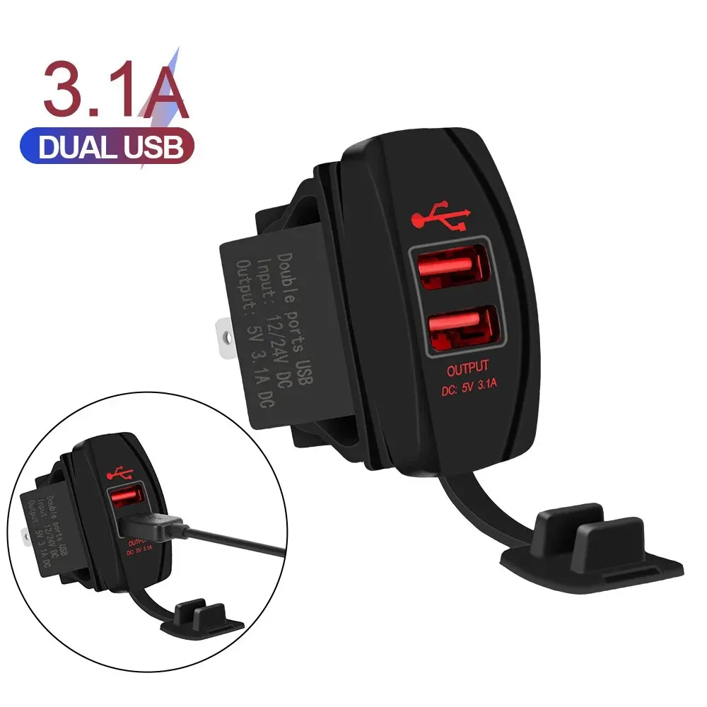 Caricatore Auto USB 6 Porte PLUS – 5V 3.1A Con Ricarica Rapida QC3.0 - Foto 1