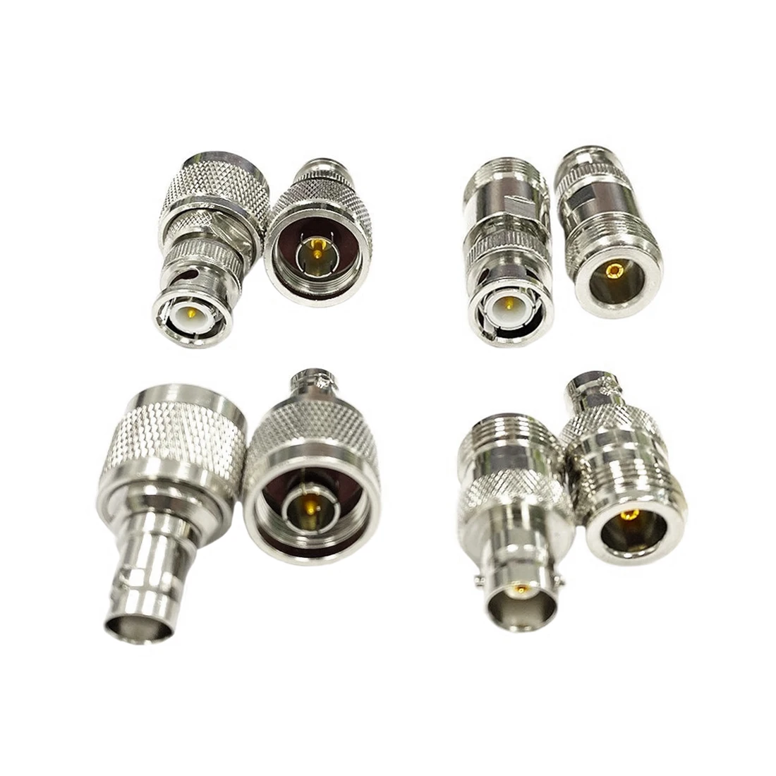 

1pc N Type Male Female to Connector BNC Plug Jack RF Coaxial Adapter Convertor Straight Angle Wholesale Price New