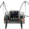 SUGON T1602 Soldering Station T12 Handle Double station Digital Rework Phone Repair BGA SMD Solder Tool Welding Station 6