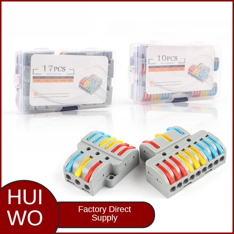

QuickwiringterminalquickconnectorthreeInsixOutNC-633-933WireConnectorConnectorwireConnectorterminalesEléctricosParaCable