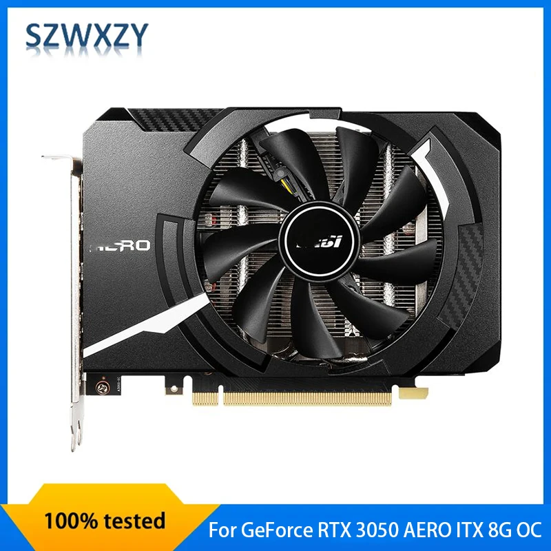 MSI GeForce RTX 3050 AERO ITX 8G OC グラフィ MSI GeForce RTX 3050 AERO ITX 8G」をレビュー | 自作とゲーム