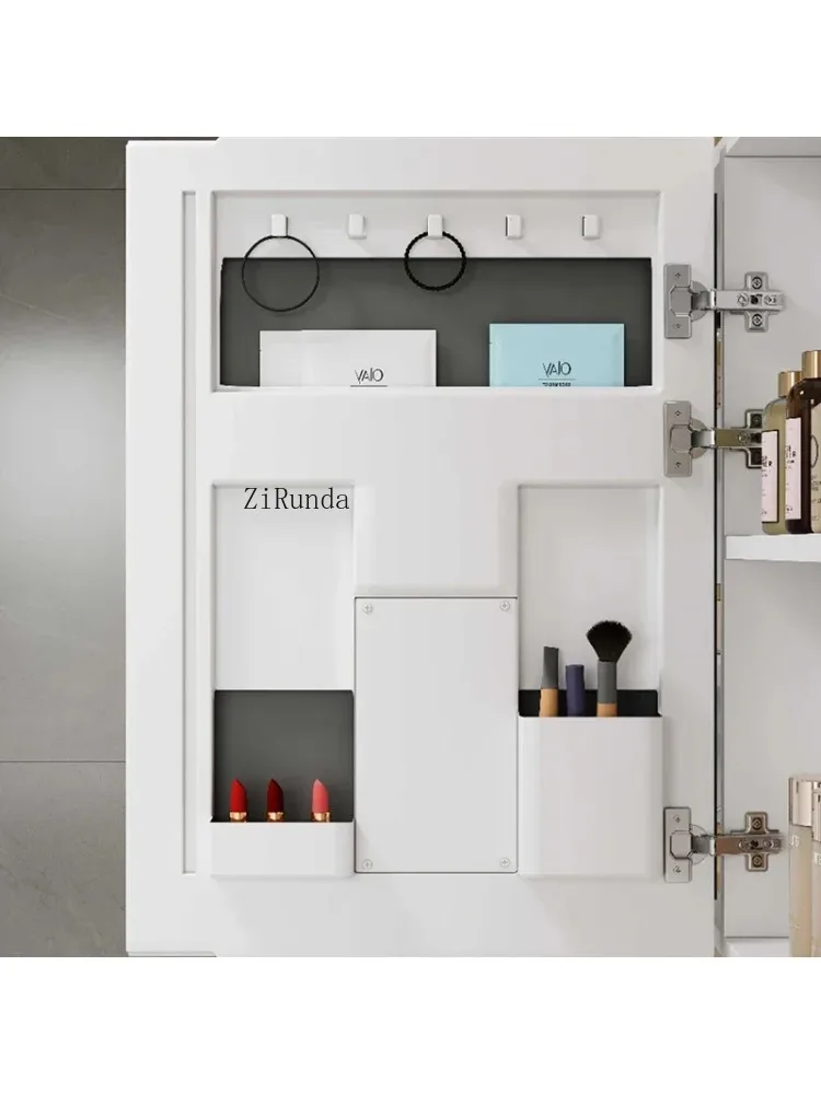 Smart Bathroom Cabinet Simple Wall-mounted Storage Beauty Mirror Cabinet Home Furniture Мебель Для Ванной FYBC