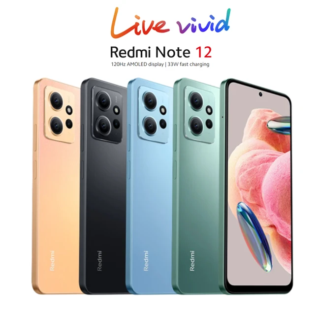 Smartphone Xiaomi Redmi Note 12 (6.67) AMOLED Snapdragon-685 4GB