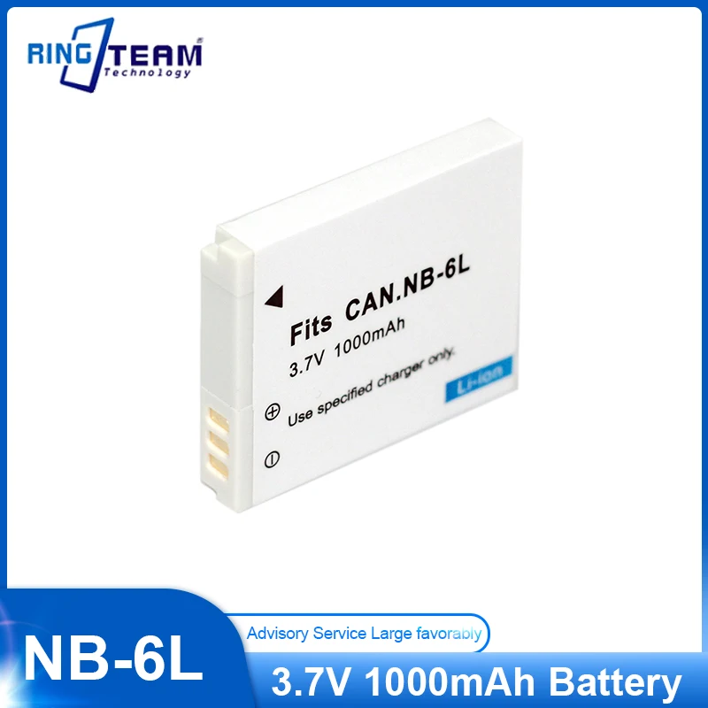 Nb-6Lh Nb6L Nb-6L Digitale Batteria Per Canon Power Shot Camera Hs Sx520 Sx530 Sx540 Sx600 Sx610 Sx700 Sx710 Ixus 95 200 210 105