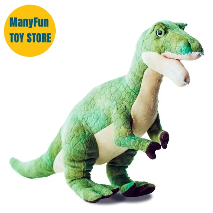 T-Rex High Fidelity Anime Cute Jurassic Plushie Dinosaur Plush Toys Lifelike Animals Simulation Stuffed Doll Kawai Toy Gifts Kid 6