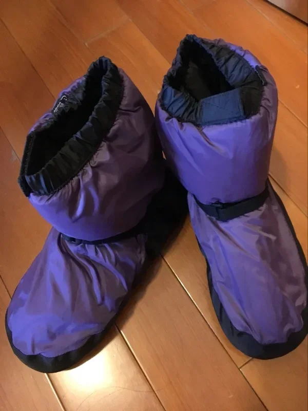 Winter warming up Ballet National Dancing Shoes Adults Modern Warm Dance Shoe Cotton Warm-up Exercises Warmer Ballerina Boots 5