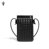 HATZZI cross body bag pu wooven phone bag 1