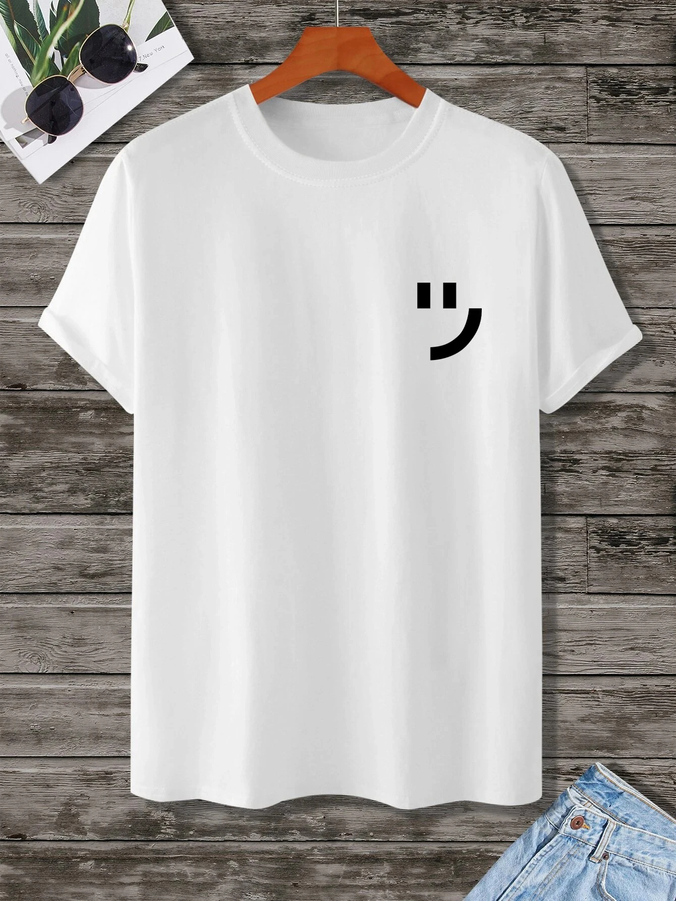 Men's fashion short -sleeved striped stamps Poloshan casual lapel t shirt_voghion.com