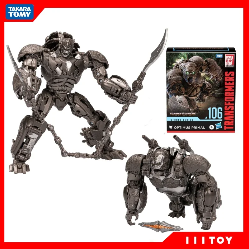 

В наличии Трансформеры лидер Райз из зверей студийная серия SS106 Optimus Primal игрушки Фигурки экшн-фигурки Подарочная коллекция