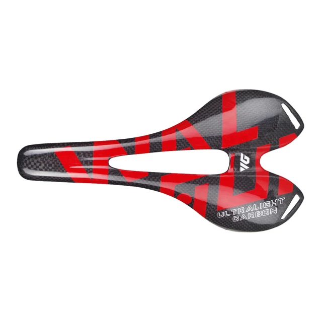 Selle Carbone 3K Vélo Route/VTT - Noire - 270 Mm X 128 Mm - Neuve