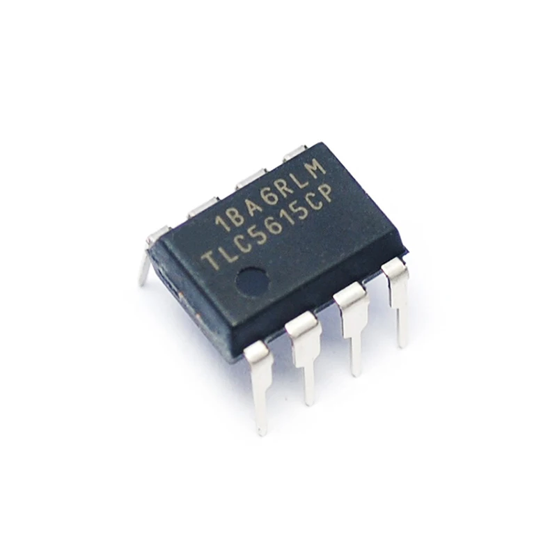 

1PCS TLC5615CP TLC5615 10-bit DA Digital-to-analog Converter In-line DIP8