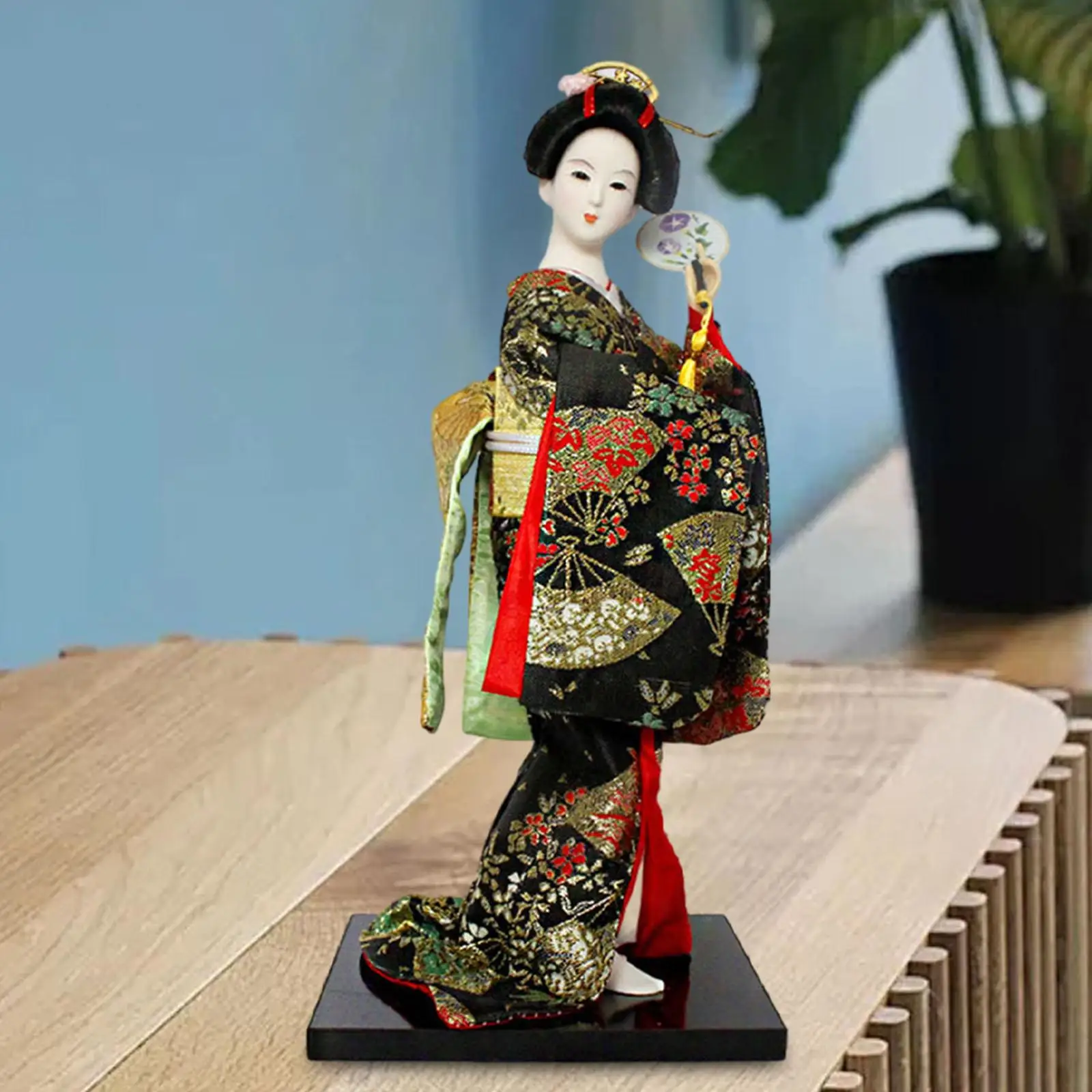 Japanese doll 日本人形　着物　扇子　女性　インテリア　kimono Amazon.co.jp: 日本人形 Japanese doll 日本着物人形 japanese