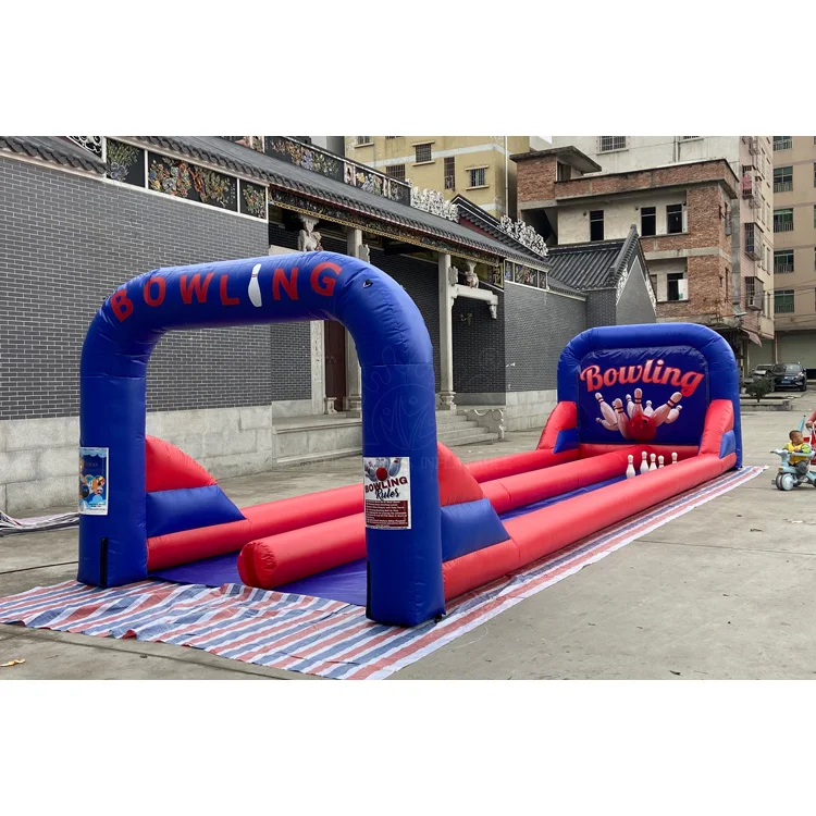 Blue Springs Inflatable Sport Games, Inflatable Bowling Ball Field Games
