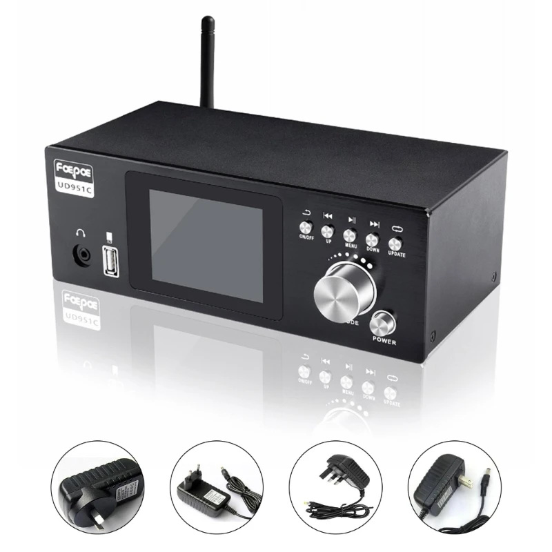 

E56B Professional Surround Sound Decoders with DAC Chip ES9023P 4K60hz