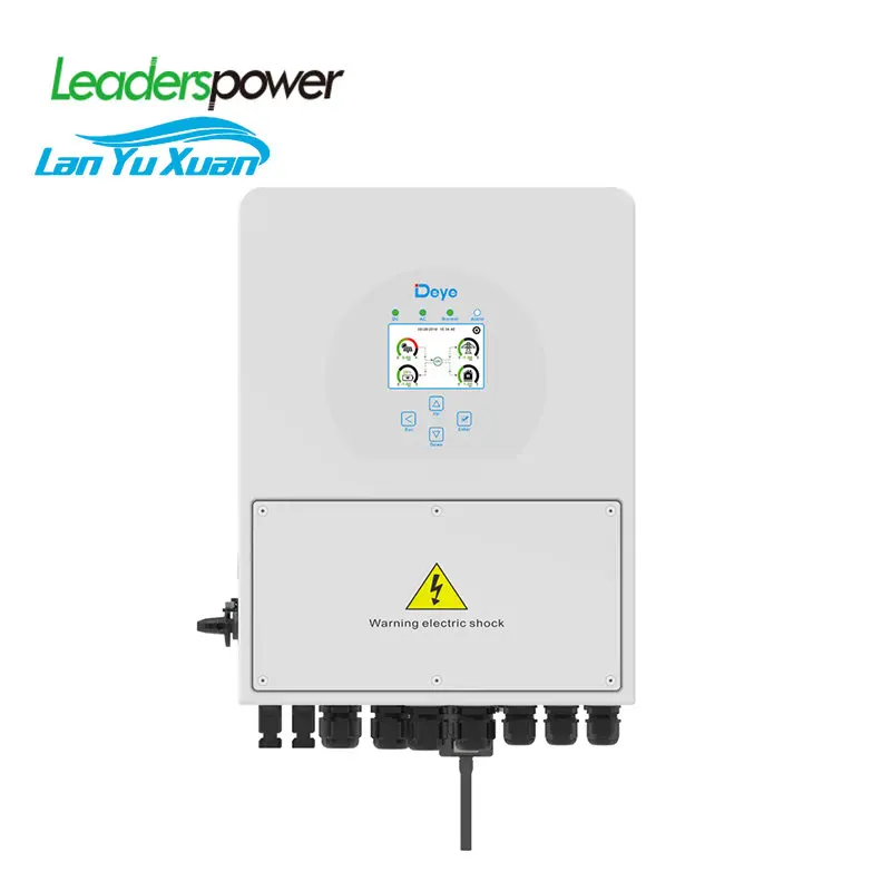 Sun-5K-Sg03Lp1-Eu Deye Hybrid Inverter 5000W Deye Solar Grid Tie Inverter Con Certificazione