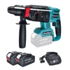 PATUOPRO 26MM Electric Impact Rotary Drill 4-Mode Brushless Hammer Drill Rechargeable Motor Power Tools For Makita 18V Battery 1
