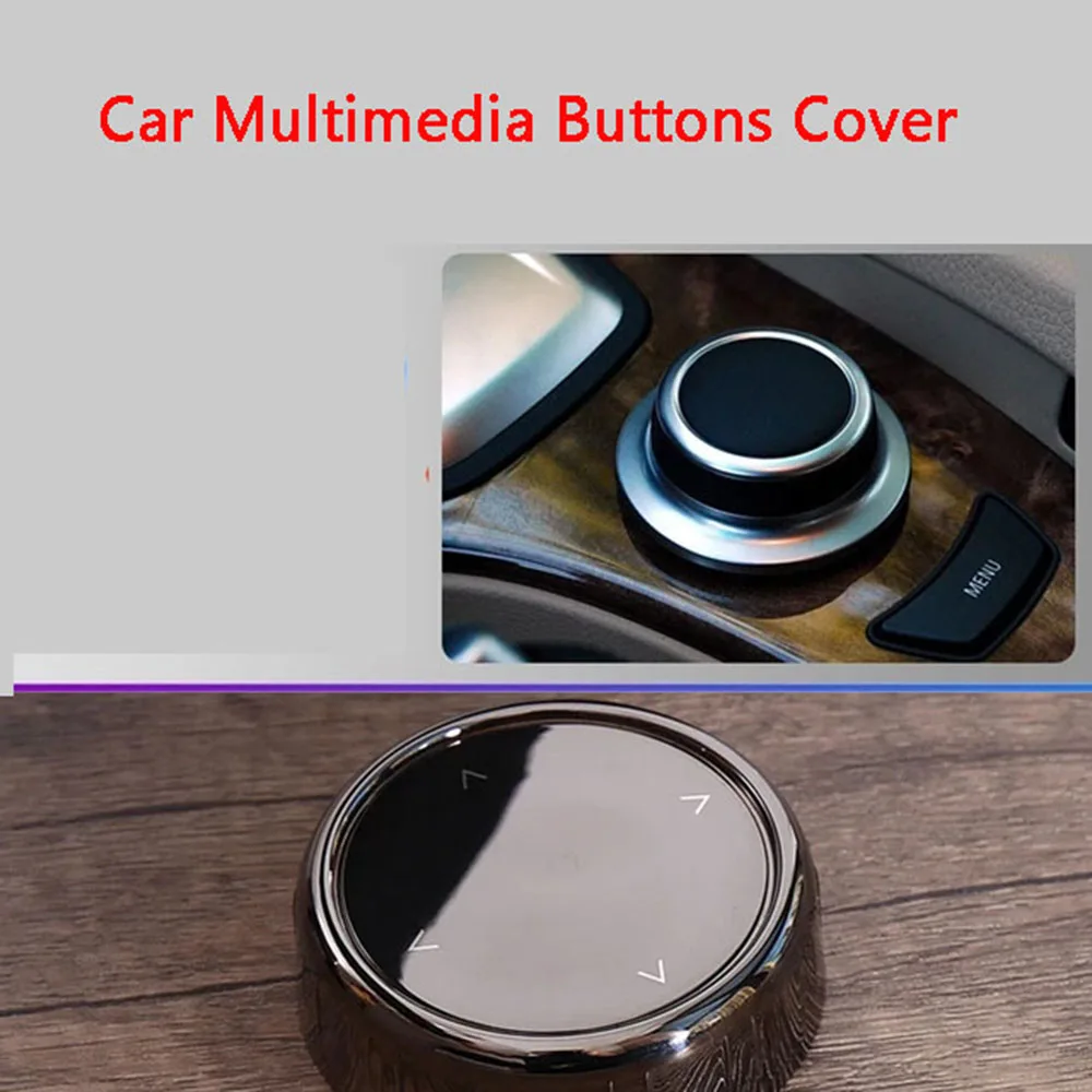 

Car Modified Knob Decorative Cover for B-MW 1 3 5 Series F20 F 25 E60 E90 X1 X6 Multimedia Buttons Cover