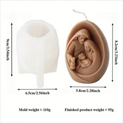 Divine Family Silicone Mold for Handmade Crafts and Home Decor (83001897)