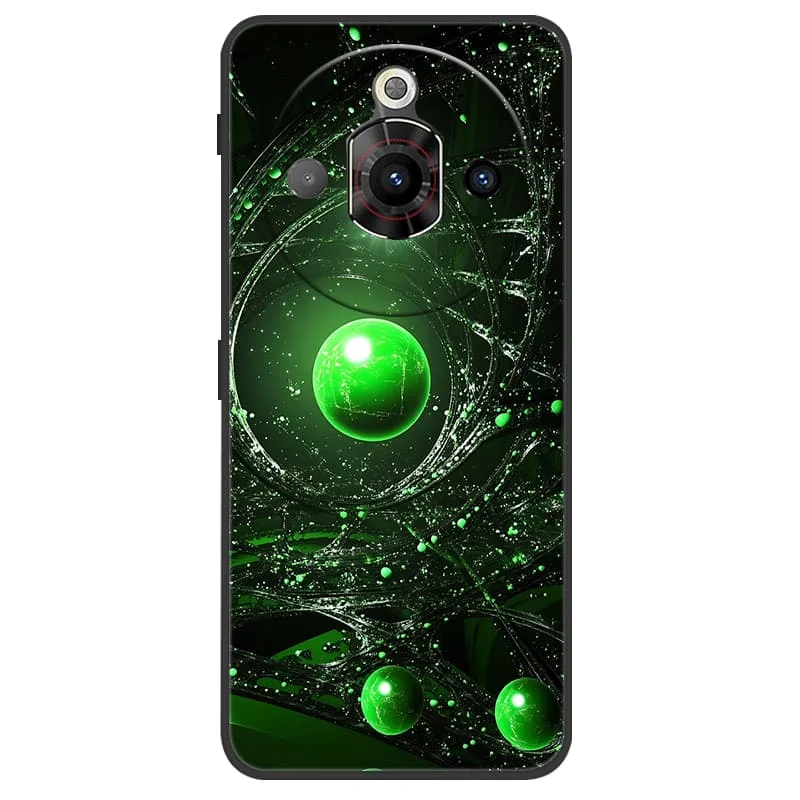 Cute Fashion Black Silicone Soft Phone Case - Shockproof Back Cover Shell