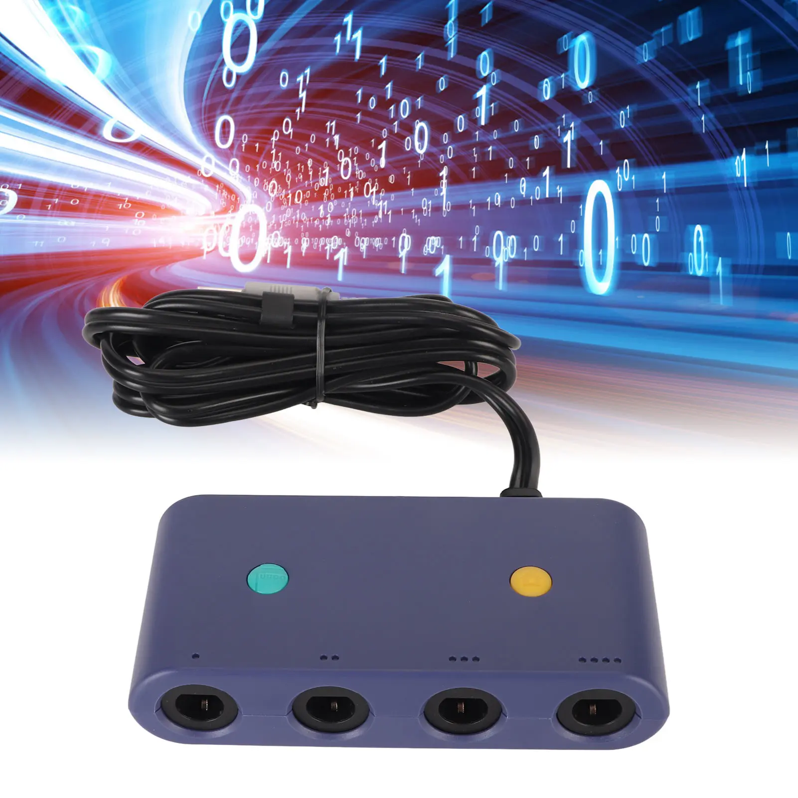 for Gamecube to PC Converter for Gamecube Controller Adapter 3 in 1 Game Controller Converter for Wiiu for Switch PC