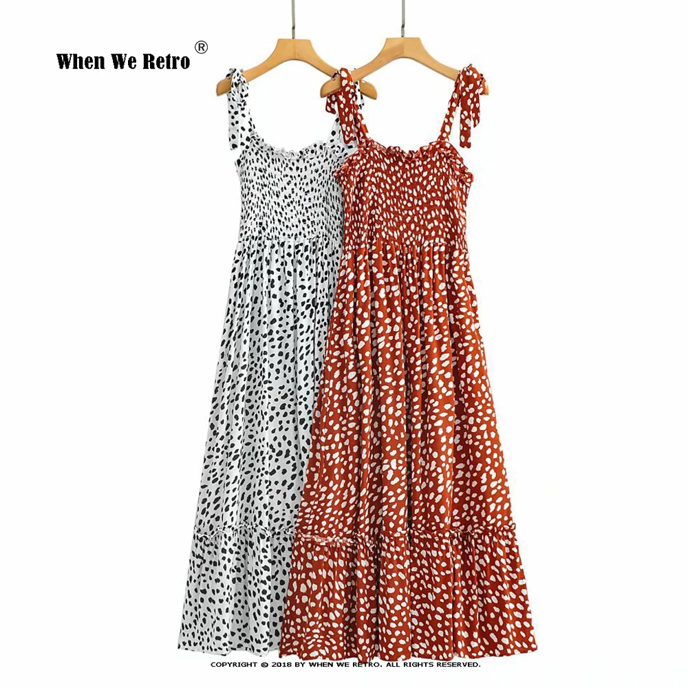 

New Five Colors Floral Dress Sleeveless Elastic Waist Lace-up Elegant Holiday Dress Vintage Rayon Maxi Vestidos Mujer RS351