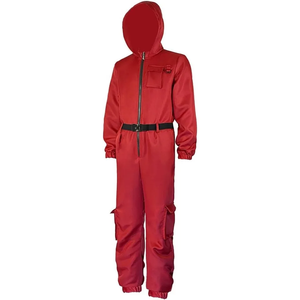Adult Calamari Game Cosplay Costume Outfit Set