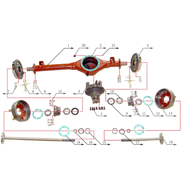 

tricycle spare parts LZX150ZH-12