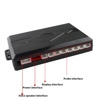 Retromarcia del Radar dell'auto parcheggio retromarcia dell'automobile Radar di retromarcia rilevatore di Monitor veicolo Parktronic parcheggio 8 sensori di Backup 3 Retromarcia del Radar dell'auto parcheggio retromarcia dell'automobile Radar di retromarcia rilevatore di Monitor veicolo Parktronic parcheggio 8 sensori di Backup - Retromarcia del Radar dell auto parcheggio retromarcia dell automobile Radar di retromarcia rilevatore di Monitor