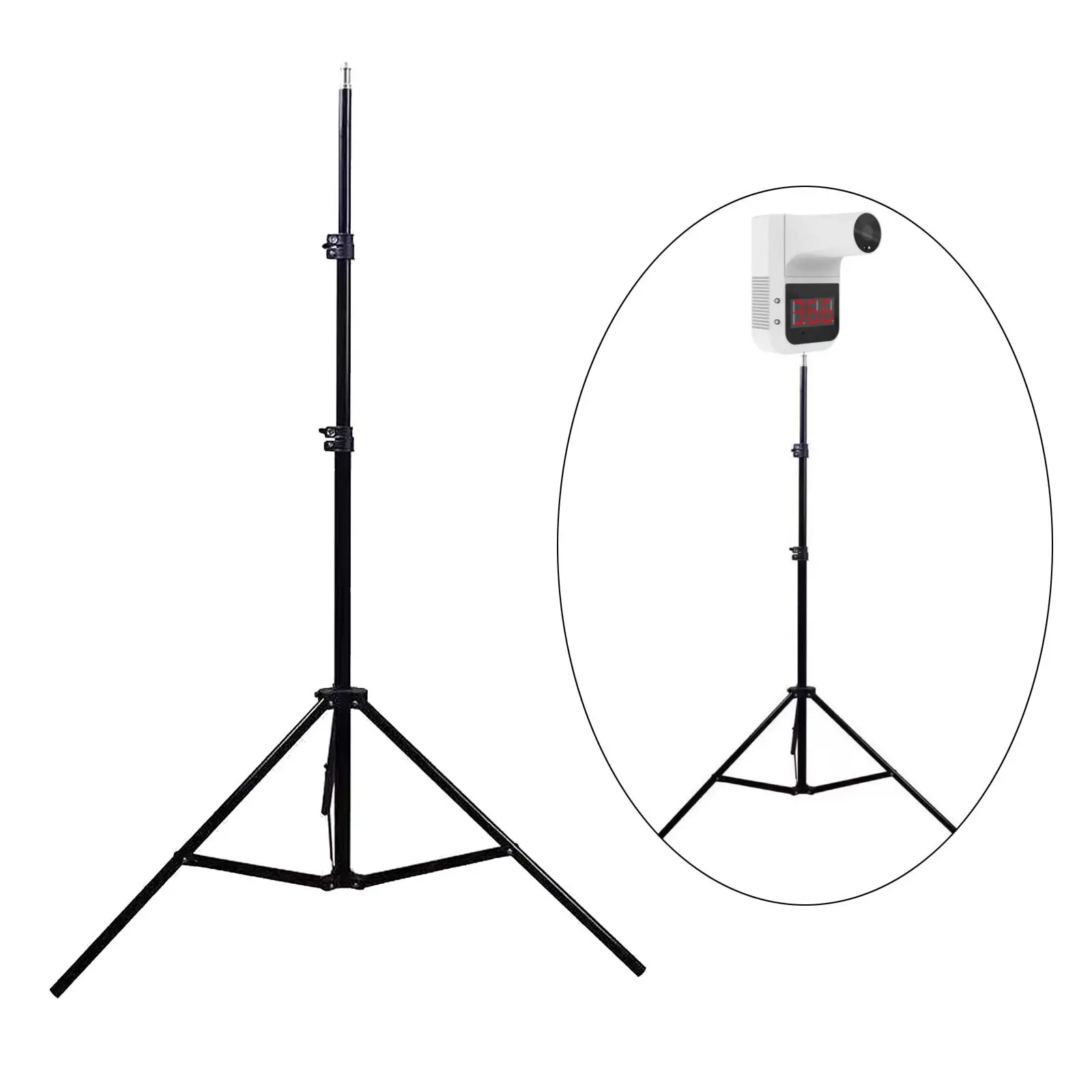 Aluminum Light Photography Tripod Stand umbrella bracket for Backgrounds