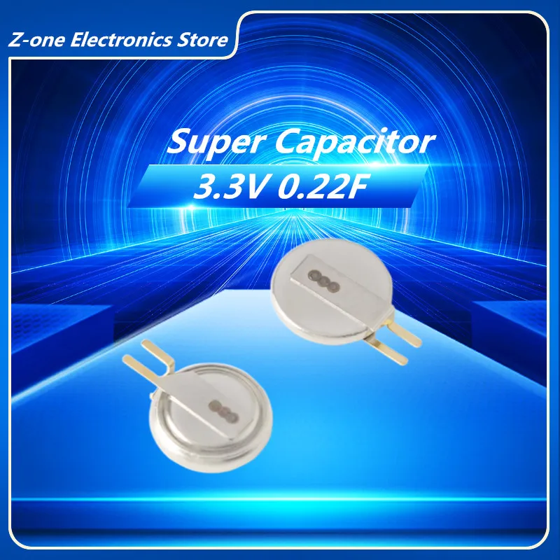 5 Pz 3.3V 0.22F Condensatore Farad Elna Serie Dck 6.8X2.1Mm Dck-3R3E224T-E Muslimate Dck-621