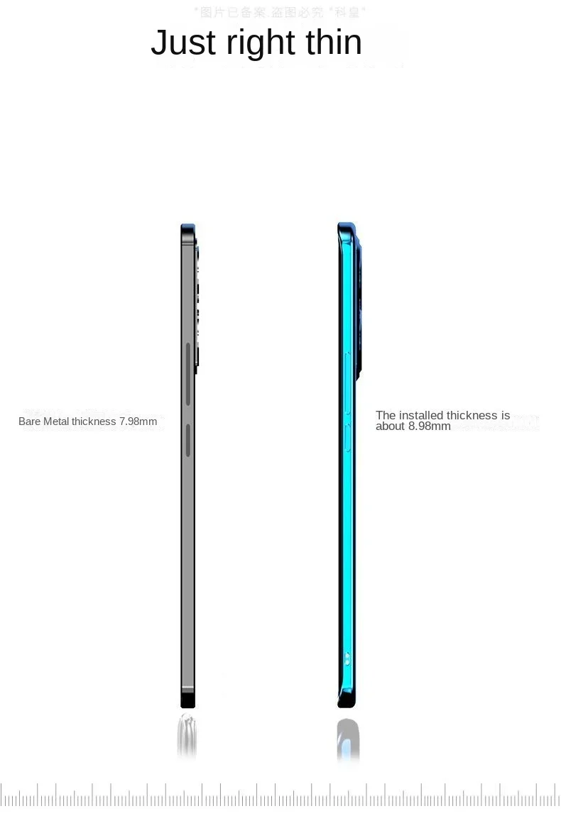 Slim Transparent Plated Soft TPU Protective Back Cover Case