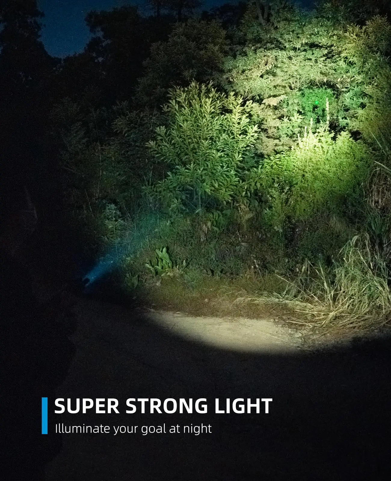 Tactical Flashlight 1700 Lumens Strobe Mode For M-Rail and Picatinny Magnetic Rechargeable Rifle Light