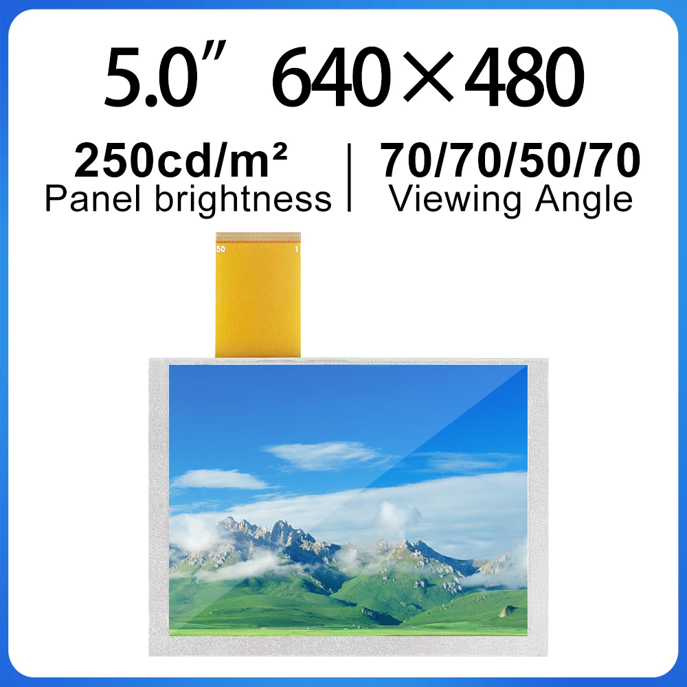 

Original 5inch LCD screen AT050TN22 V.1 AT050TN22 V1 640*480 lcd screen display panel