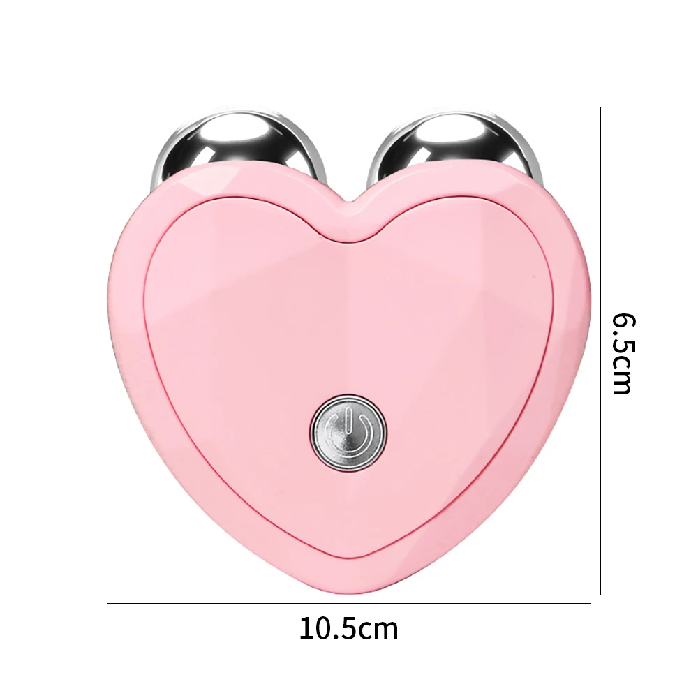 Facial massager facial beauty instrument Microcurrent Face Lifting Roller Massager with Gel Anti-Wrinkle Skin Tightening Rejuvenation Product Slimming Facial Beauty Care