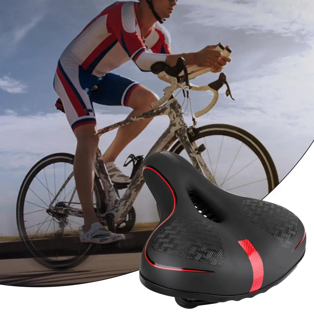 

Bicycle Saddle Thickened Shock-absorbing Hollow Out Soft Bike Seat Cushion Mountain Bike Cycling Hollow Saddle Bicycle Supply