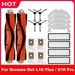 For Dreame Z10 Pro L10 Plus Mop Cloth Main Side Brush Filter Dust Bags Vacuum Cleaner Accessories Spare Parts For Home