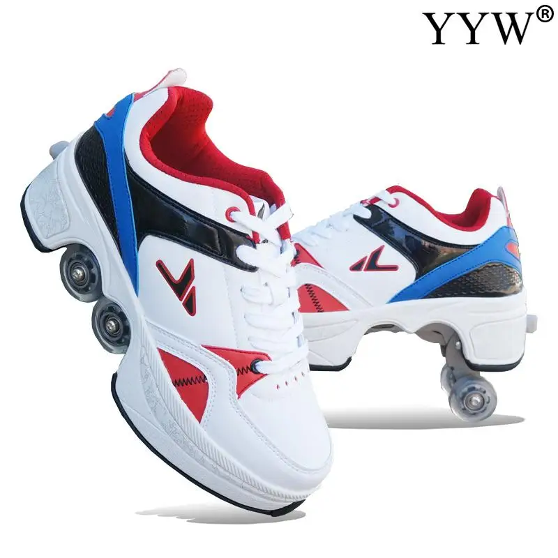2024 Deform Wheel Skates Roller Skate Shoes Runaway Sneakers With
