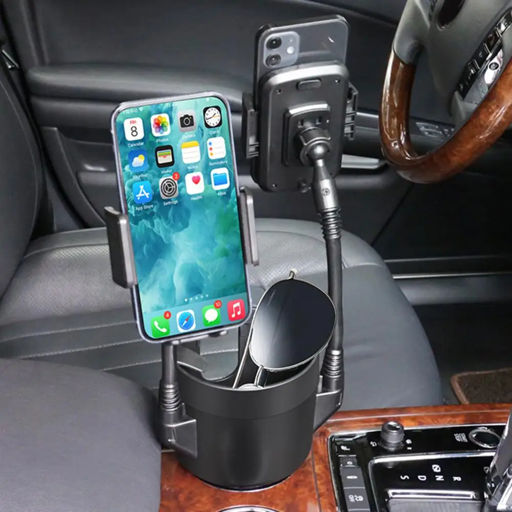 

Car Multifunction Cup Holder Adjustable Cup Stand Sunglasses 2PCS Phone Organizer Drinking Bottle Holder Bracket Car Styling