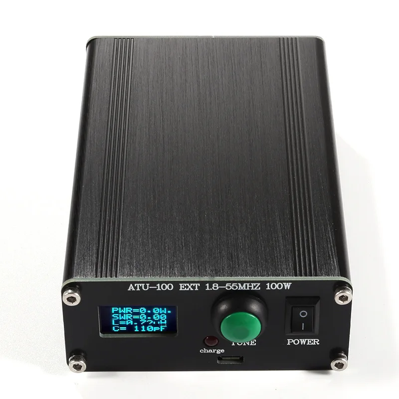 Automatic Antenna Ham Tuner with USB Cable ATU-100 EXT Antenna Tuner Mini Automatic for Radio Equipment 1.8~55MHz