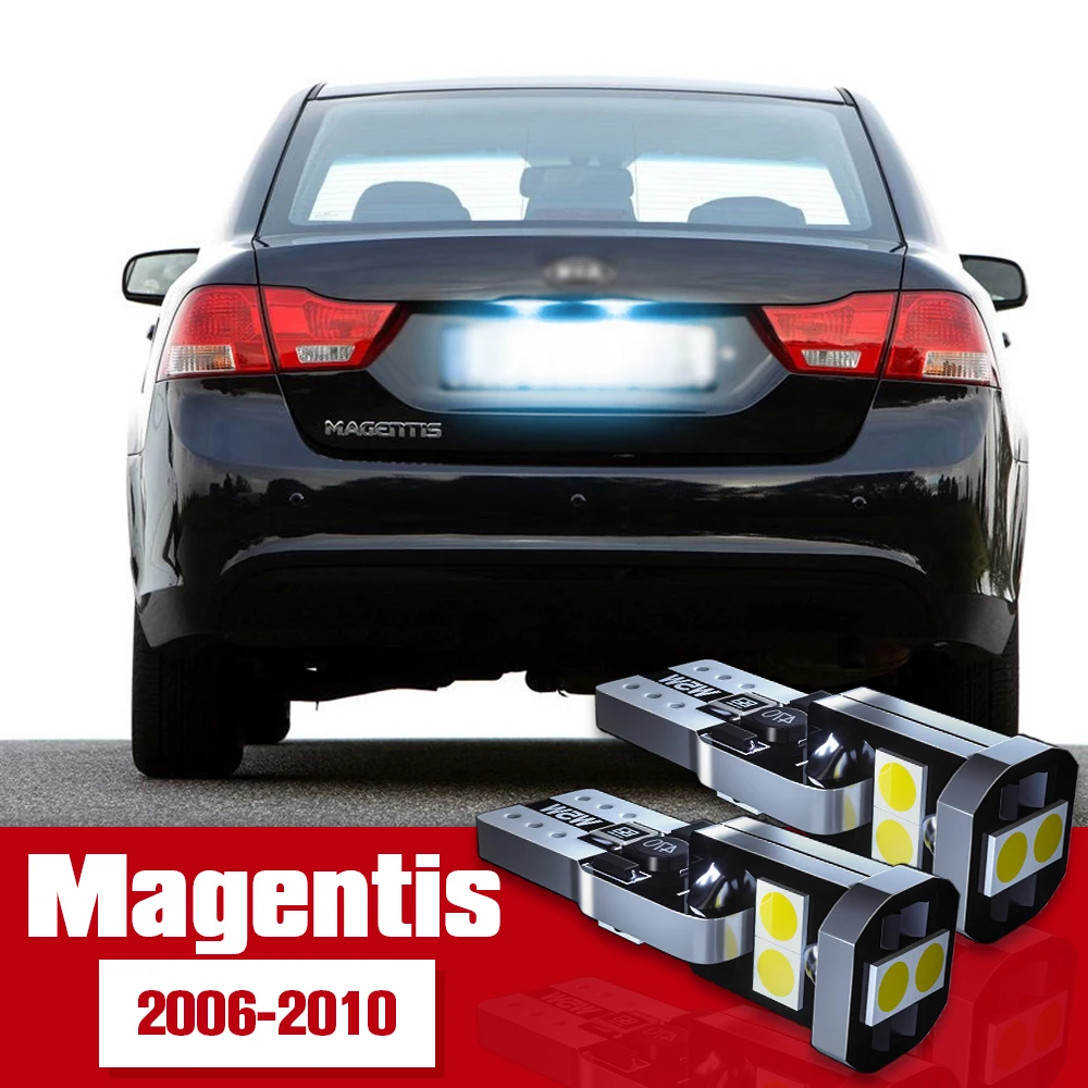 

2pcs License Plate Light Accessories LED Bulb Lamp For Kia Magentis 2006 2007 2008 2009 2010