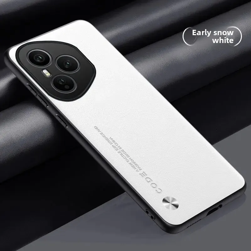 Leather Skin Feel Back Cover - Simple Protective Case