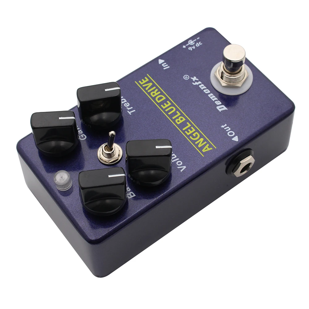 Description Picture 6 of itemNEW Demonfx ANGEL BLUE DRIVE Guitar Effect Pedal Overdrive With Two mode Toggle Switch Clone TIMMY Overdrive V2.0