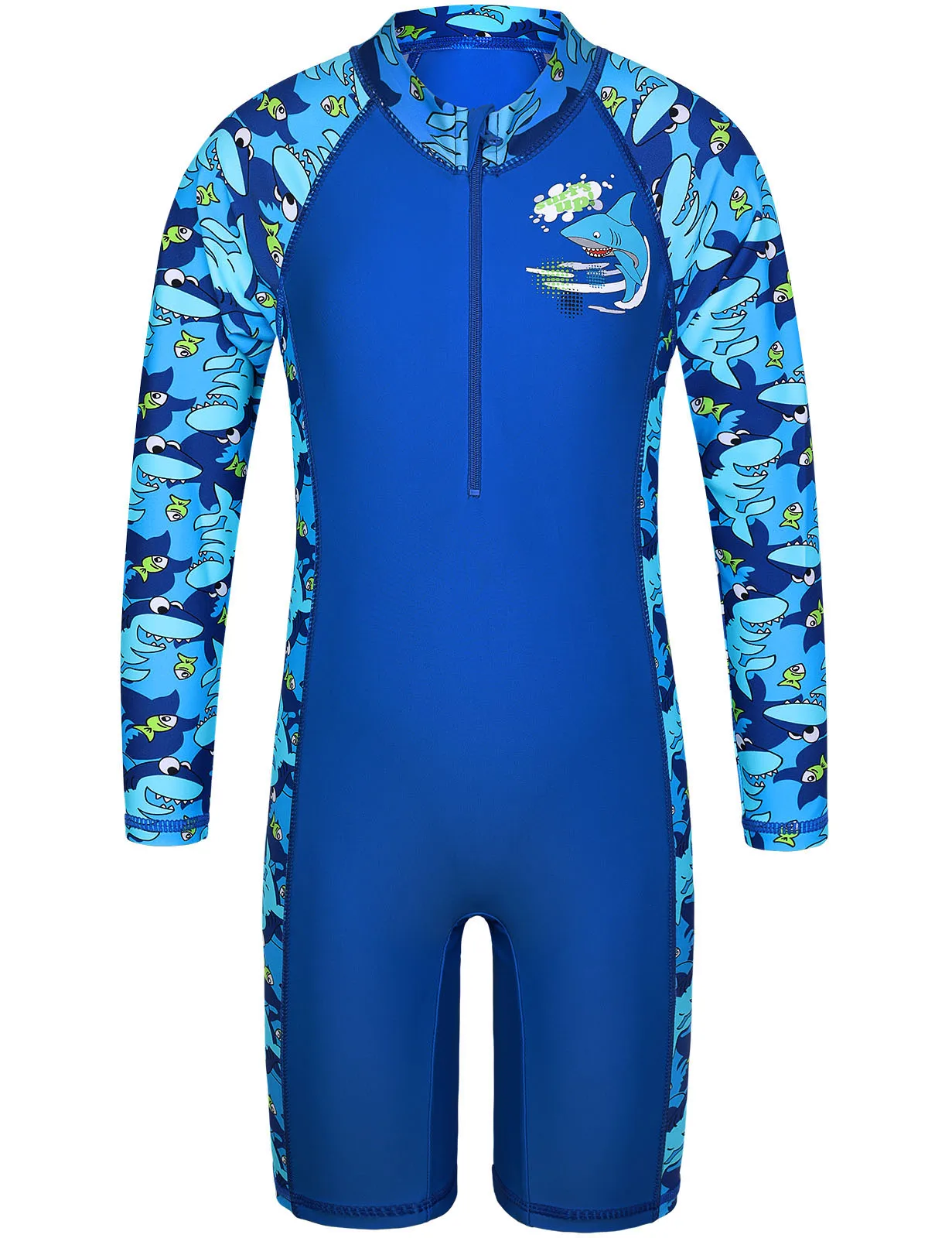 Children swimsuit BAOHULU Long sleeve kids swimsuit with pants children swimwear UPF50+ sun protective rash guard surfing suit summer bathing suit