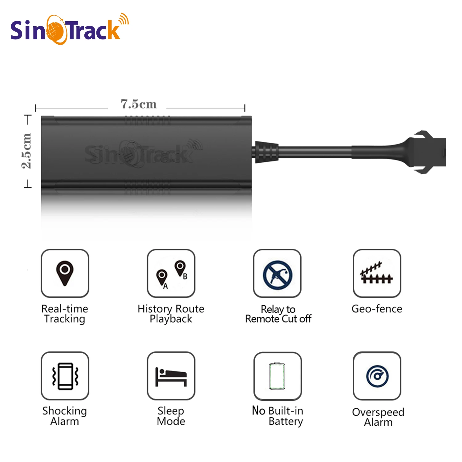 Mini GPS Tracker ST-901M Vehicle Tracking Device Car Motorcycle GSM Locator Remote Control Real Time Monitoring System APP gps tracker car tracker
