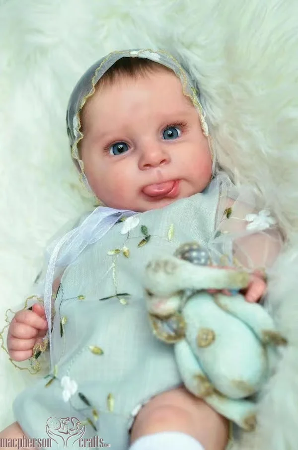 [Start Shipping]FBBD 20.5inch Reborn Baby Blank Kit Sebby By Cassie Brace Soft Touch Lifelike DIY Parts
