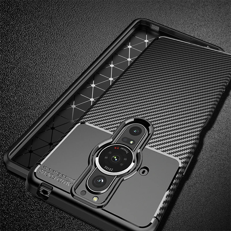 For Sony Xperia Pro-I Case For Sony Xperia Pro-I 1 5 10 Ii Iii Cover Shockproof Silicone Phone Back Cover For Sony Xperia Pro-I