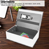 Safe Box Valuables Security Dictionary Book With Lock Security Key Lock Secret Book Code Money Simulation Book Cash for Home 1