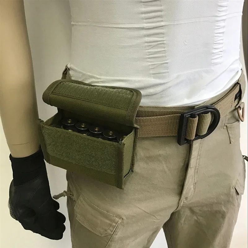 

Tactical 10 Round Shotgun Shotshell Reload Holder For 12 Gauge/20G Magazine Pouch Ammo Round Cartridge Holder Gun Accessories