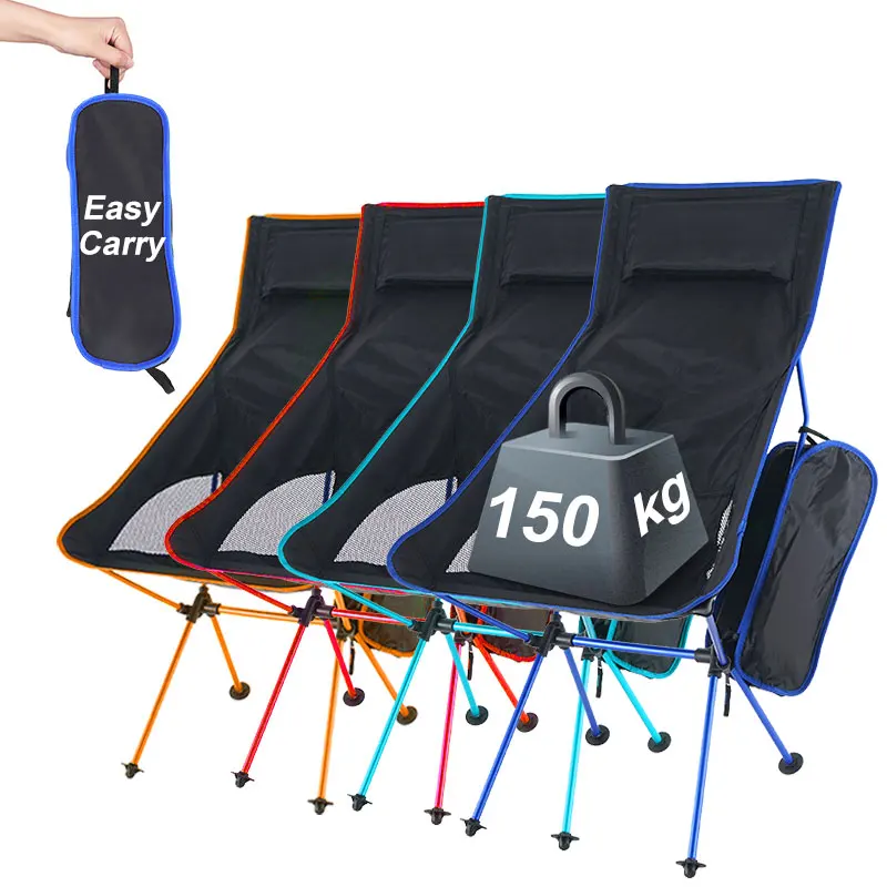 Collapsible Footstool Portable Beach Outdoor Camping Chair Fishing Foot Recliner Rest