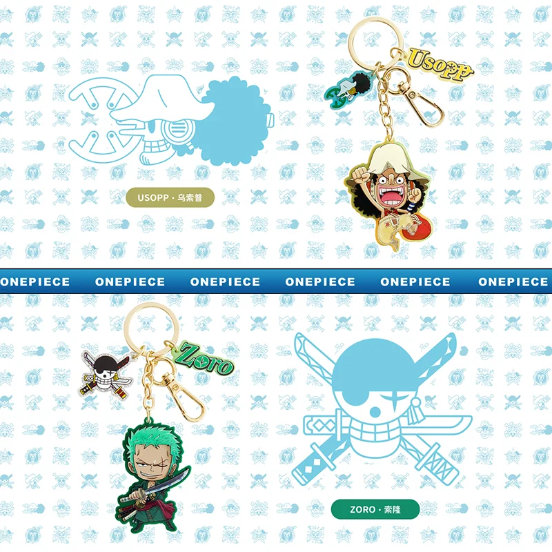 One Piece Acrylic Pendant Blind Box - Fishman Island Edition